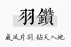 羽钻名字的寓意及含义