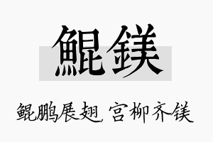 鲲镁名字的寓意及含义