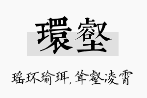 环壑名字的寓意及含义