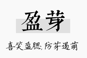 盈芽名字的寓意及含义