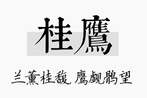 桂鹰名字的寓意及含义