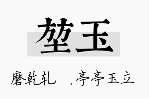 堃玉名字的寓意及含义