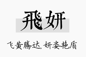 飞妍名字的寓意及含义