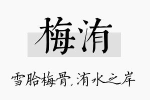 梅洧名字的寓意及含义