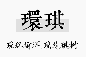 环琪名字的寓意及含义