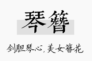 琴簪名字的寓意及含义