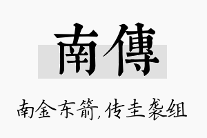 南传名字的寓意及含义