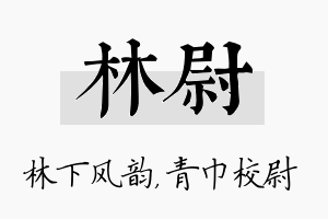 林尉名字的寓意及含义