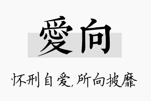 爱向名字的寓意及含义