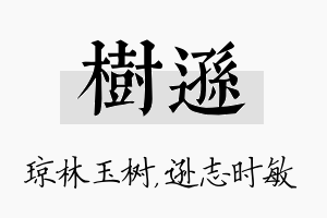 树逊名字的寓意及含义