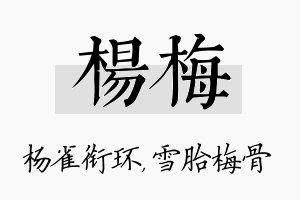 杨梅名字的寓意及含义