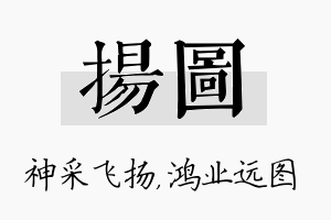 扬图名字的寓意及含义