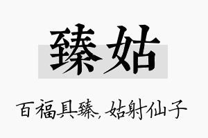 臻姑名字的寓意及含义