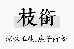 枝衔名字的寓意及含义