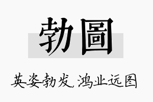 勃图名字的寓意及含义