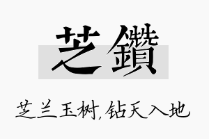 芝钻名字的寓意及含义