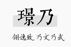 璟乃名字的寓意及含义