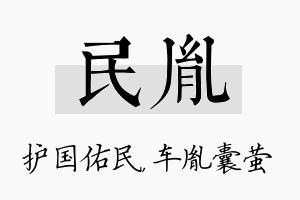 民胤名字的寓意及含义