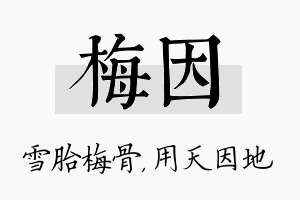 梅因名字的寓意及含义