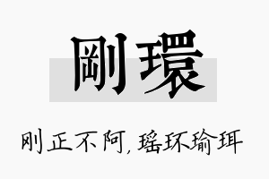 刚环名字的寓意及含义