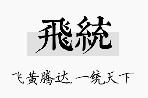 飞统名字的寓意及含义