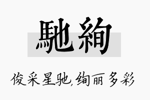 驰绚名字的寓意及含义