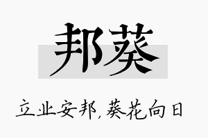 邦葵名字的寓意及含义