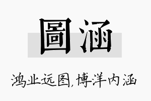 图涵名字的寓意及含义