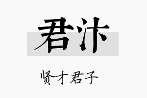 君汴名字的寓意及含义