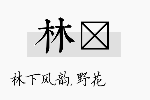 林莙名字的寓意及含义