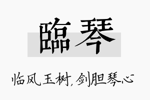 临琴名字的寓意及含义