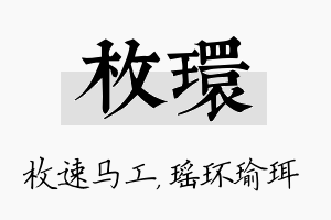 枚环名字的寓意及含义