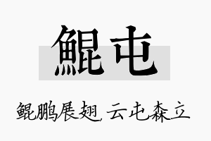 鲲屯名字的寓意及含义