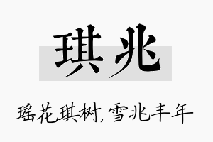 琪兆名字的寓意及含义