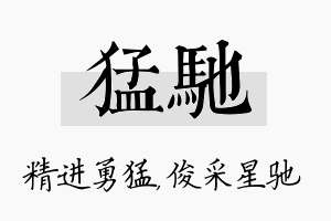 猛驰名字的寓意及含义