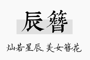 辰簪名字的寓意及含义