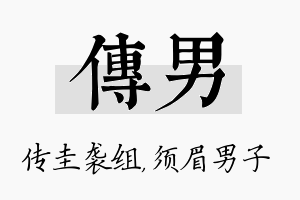 传男名字的寓意及含义