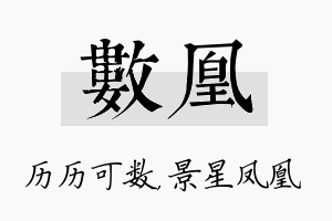 数凰名字的寓意及含义