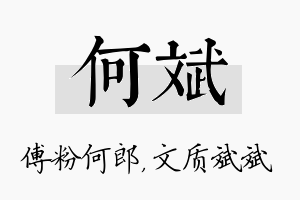 何斌名字的寓意及含义