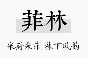 菲林名字的寓意及含义