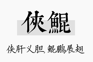 侠鲲名字的寓意及含义