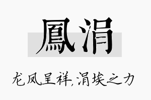 凤涓名字的寓意及含义