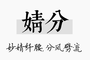 婧分名字的寓意及含义