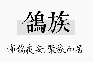 鸽族名字的寓意及含义