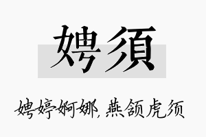 娉须名字的寓意及含义