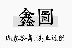 鑫图名字的寓意及含义