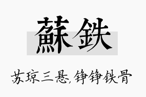 苏铁名字的寓意及含义