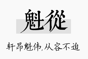 魁从名字的寓意及含义