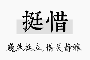 挺惜名字的寓意及含义