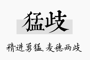 猛歧名字的寓意及含义